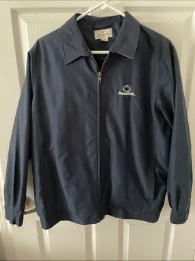 Penn State Navy Windbreaker Jacket